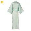 Kvinnors sömnkläder Fabrik Direktförsäljning Hangzhou Silk Scarf Mulberry Long Kimono Comfort and Casual Home Wear kan reserveras tyg