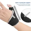 手首のサポートトリガーフィンガー関節炎腱炎の捻rainと手根管の支持のためのリバーシブル親指安定剤スプリント