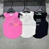 Colete esportivo feminino de verão, regata com strass brilhante, camiseta para academia ao ar livre, gola redonda