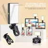 120 LED Luce per telefono Selfie Luce 3000Mah Clip video ricaricabile per fotocamera Telefoni portatili Selfie 240322