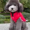 Dog Apparel Waterproof Lining Extra Warm Coat In Winter For Small Dogs Windproof Jacket Puppy Coats With 3 Snap Buttons