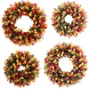 クリスマスガーランドドアペンダントサプライズウィンドウプロップを販売する装飾花