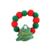 Hundehalsbänder, Weihnachts-Welpen-Halskette, Bommelhalsband, Baum, weiche Katze, verstellbare Kleidung für den täglichen Spaziergang
