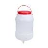 Storage Bottles Water Barrel With Spigot Drink Dispenser Canister 10L Carrier Container For Backpacking BBQ Survival Hiking