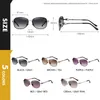 Sunglasses CoolPandas 2024 New Style Womens Sunglasses Gradient Polarized Lens Luxury Design Ladies Elegant UV400 Lunette De Soleil Femme 240401