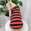 Dog Apparel Suprepet Striped Cotton Coat Breathable Pets Clothing Comfortable For Puppy Cute Dogs Cats All Season Pet Accessories Supplier
