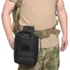 Taschen faltbare taktische EDC -Tailentasche Militärarmee Airsoft Belt Beutel Fanny Pack Outdoor Camping -Wanderzubehör Male Storage Bag