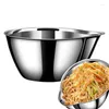 Bowls 304 Stainless Steel Steaming Bowl Household Kitchen Fan-shaped Box Multi-purpose Rice Cooker Plate