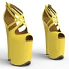 Dance Shoes Fashion 20CM/8inches PU Upper Plating Platform Sexy High Heels Sandals Pole 333