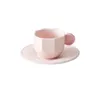 Cups Saucers Nordic Creative Geometry Ceramic Coffee Cup With Kitchen Party Drink Ware Home Decor Presents