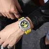 Dla luksusowych zegarków mężczyzn zegarki mechaniczne TRITUM Trend Para Seria Luminous Swiss Brand Sport WristWatches TW8M