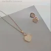Designer Chopard Heart Bracelet Nieuwe Chopin Happy Diamond Love oorbellen met micro vol diamant ketting armbanden oorbellen ringset ontwerper voor vrouwen 2024