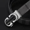 Ceinture à boucle automatique en alliage pour hommes, en cuir de vache, pour jeunes entreprises, vente en gros, nouvelle collection