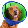 Colarinhos de cachorro colarinho de recuperação de cone flexível impede lamber sua área ferida para animais de estimação gatos e cães de uso diário