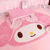 100x150 CM dessin animé Saniro ma mélodie tapis Kawaii maison doux fourrure tapis enfants filles chambre salon tapis de sol paillasson décor 240401