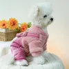 Köpek Giyim Köpek Yavru Tulum Wunter Sonbahar Kedi Sıcak Sweater Moda Karikatür Ceket Evcil Hayvan Koşluğu Küçük Pijama Kaniş Malta Chihuahua