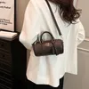 Luxury Handbags For Women Patent Leather Ladies Shoulder Cross Body Bags Metal Handle Females