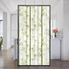 Window Stickers PVC Privacy Glass Film Bamboo Mönster Inget lim Statisk el Dörr Flim Frosted Sun Blocking Windows Sticker