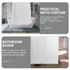 Shower Curtains Polyester Bedroom Shade Plain Bathroom Partition Thickened White Household