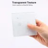 Kontrollera Germa Tuya WiFi Smart Glass Panel Light Switch Touch Wall Switch Smart Life/Tuya App Voice Work med Alexa, Google Home 14 Gang