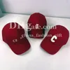 Classic Canvas Hat Designer Embroidered Hat Red Baseball Cap For Men Women Spring Summer Casual Hat Vacation Sunscreen Hat