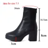 Bottes Brand New Plateforme Femmes Automne Boots chauds hiver