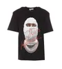 2024 Дизайнер брендов Мужские футболки IH nom UH NIT Письмо в масках. Случайные с короткими рукавами.
