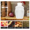 Storage Bottles Small Cookie Container Plastic Containers Clear Tea Jar Holders Candy Transparent Dry Jars Stand With Lids