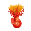 Vases Chinese Year Feng Shui Treasure Basin Vase Decor Collection Money Pocket Art For Apartment Kitchen Desk Bookshelf Dorm