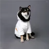 Hondenkleding Kleding voor regenjas Kleine grote honden Huisdierjas Sportkleding Puppy Nachtzicht Reflecterend Husky Samojeed