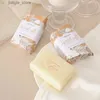 Savon fait à la main 3pcs Creative Goats Milk Milk fait à la main Mariage Brides Dride Match Matching Gift Y240401