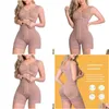 Taille Tummy Shaper Haute Compression Fl Body Shapewear Avec Crochet Et Fermeture Avant Des Yeux Soutien-Gorge Réglable Minceur Body Fajas Colombien Dh0Wp