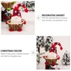 Plates Christmas Candy Basket Party Gift Holder Fruits Container Box Jar Xmas Storage For
