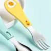 Forks en acier inoxydable fourche multifonction belle conception adaptée à l'équipement de camping compact pratique extérieur