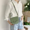 Летняя простая женская сумка 2024, модная женская сумка-мессенджер в студенческом стиле для молодых девушек, дизайнерская водонепроницаемая искусственная кожа