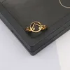 Designer Luxe Roestvrij Stalen Ring Verstelbare Ontwerpers Ringen voor Vrouwen Mannen Brief Retro Eenvoudige Ringen Paar Ringen Trendy Vakantie Cadeau