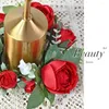 Decorative Flowers High-quality Candle Holder Garland Elegant Candlestick Table Party Decoration Wreath For Long-lasting Home