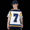 SZA JERSEY SOS Футболка с рисунком Хип-хоп Рэпер 90-х годов Винтажная футболка Мужчины Женщины Эстетические футболки Oversize Уличная одежда Топы Y2K 240329