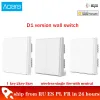 Products Wall Switch Zigbee Aqara Wireless Switch Key Smart Home Zero Line Fire Wire Light Switch Remote Control for Mijia Homekit