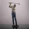 Vilead Golf Figure Statue Resin Vintage Golfer Figurines Home Alone Office Living Room Decoration Sport Objects Crafts Vessel 240318