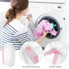 Sacs à linge 5 pièces sac de vêtement en Polyester Lingerie maille lavage vêtements laveuse pour Machine à laver domestique