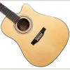 الغيتار الغيتار القيثارات الكهربائية الصوتية steelstring tpruce dbody guitarra 12 Strings Folk Pop cutaway Highgloss تثبيت بيك آب