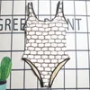 Women Designers Bikini luksus litera drukuj jednoczęściowy stroje kąpielowe plaż