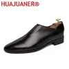 Casual Shoes Winter Autumn Elegantes Leather Loafers Gentleman For Mens Monk Strap Moccasins Fashion Man Flats