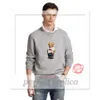 bear sweater Us Men's Winter Coat Polos Sweater Must-have Hoodie European and American New Bear Autumn and Casual Cotton Large Print Fashion S-2xl 221