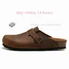 com caixa Sandale Boston tamancos chinelos designer sandálias clog Arizona slides homens mulheres flip flops fivela sliders sapato ao ar livre dhgates sapatos 36-45