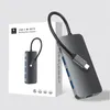 Hub USB 3.1 Type-C all'adattatore Hub USB C 4K Thunderbolt 3 con slot per lettore SD Hub 3.0 TF PD per MacBook Pro/Air 2020