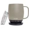 Nextmug - Controle de temperatura, xícara de café com autoaquecimento (14 onças) (cor amêndoa)