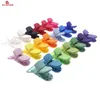 Sutoyuen 100pcs d Shape Kam Plastic Baby Pacifier Clips Plastic Soother Dummy Chain Holder Clips Clasp for 20mm Ribbon 240326