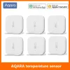 Control Aqara Smart Temperature Sensor Humidity Environment Air Pressure Sensor control via Xiaomi mijia Mi home APP Zigbee connection